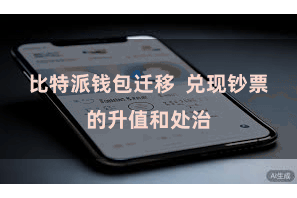 比特派钱包迁移 兑现钞票的升值和处治