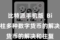 比特派手机版  Bitpie支柱多种数字货币的解决和往复