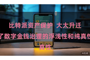 比特派资产保护  大大升迁了数字金钱治理的浮浅性和纯真性